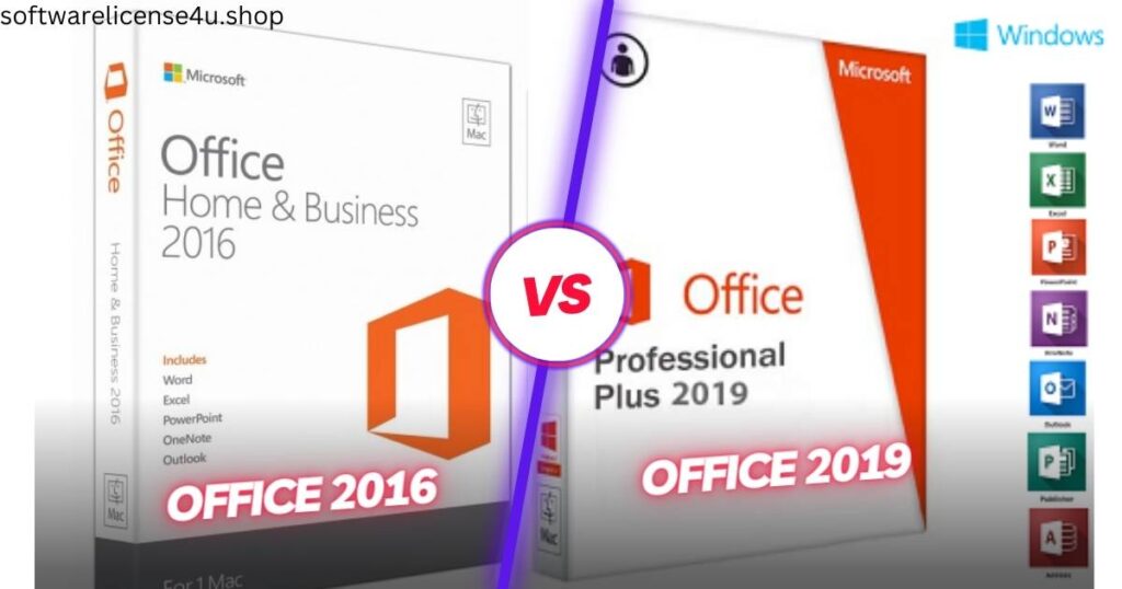 Office 2016 vs Office 2019